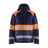 Blaklader Winter Jacket Hi-Vis 4480 #colour_navy-blue-orange