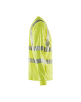 Blaklader Multinorm Long Sleeved T-Shirt 3481 #colour_hi-vis-yellow