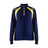 Blaklader Sweater Halfzip Women 3403 #colour_navy-blue-hi-vis-yellow