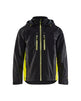 Blaklader Lightweight Lined Functional Jacket 4890 #colour_black-hi-vis-yellow