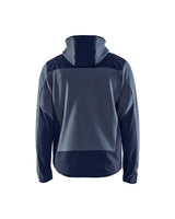 Blaklader Knitted Jacket with Softshell 5940 #colour_numb-blue-dark-navy