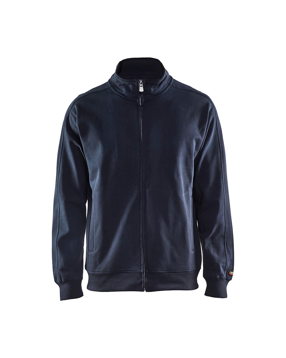 Blaklader Sweatshirt Full Zip 3349 #colour_dark-navy-blue