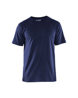 Blaklader T-Shirt 5 Pack 3325 #colour_navy-blue