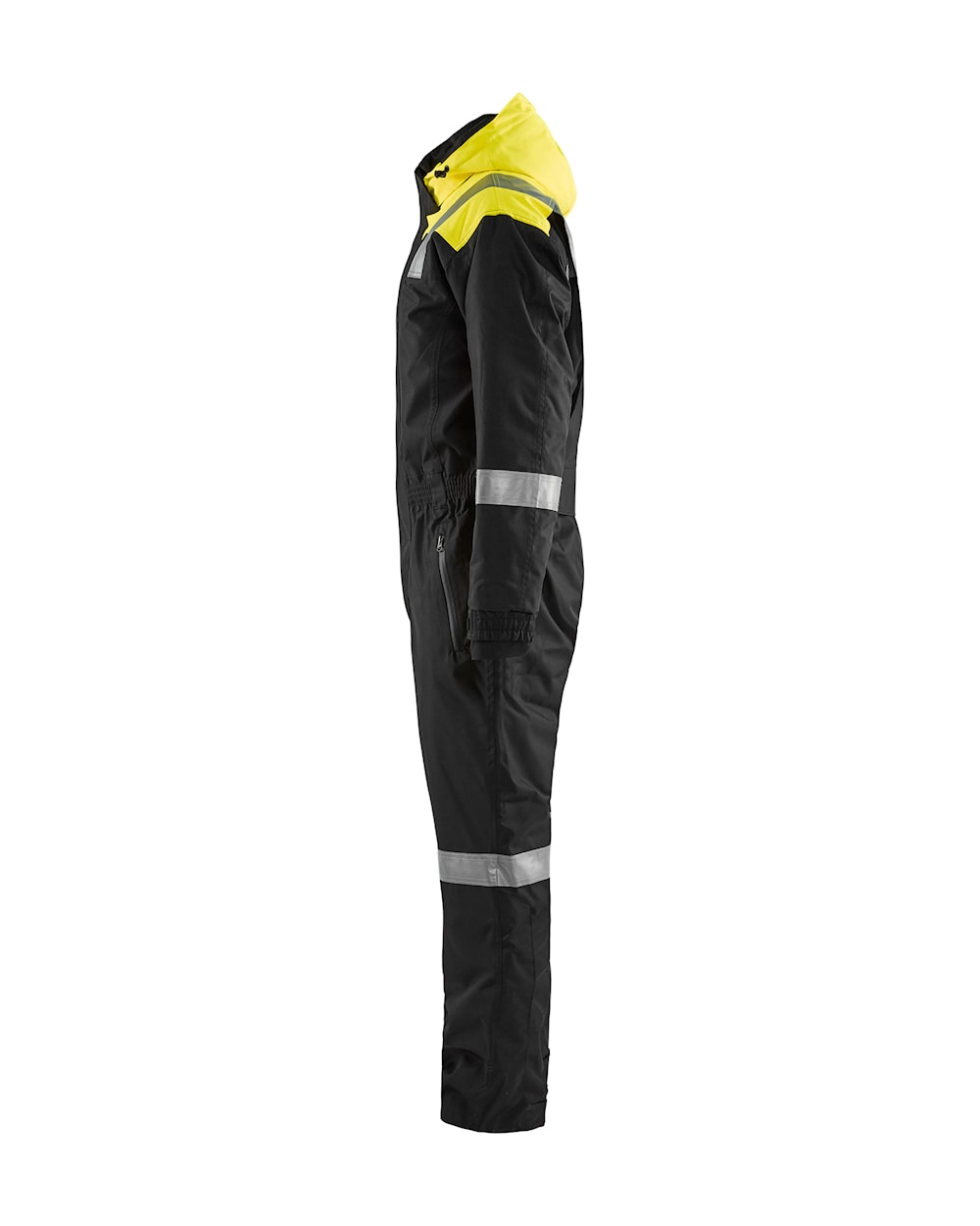 Blaklader Winter Coverall 6787 #colour_black-hi-vis-yellow