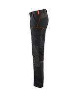 Blaklader 4-Way-Stretch Service Trousers 1422 - Black/Red