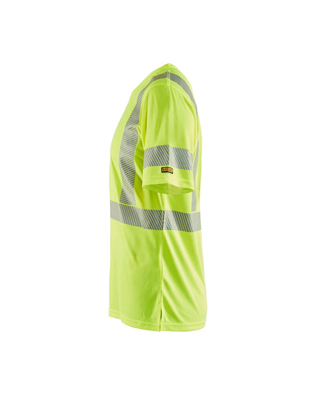 Blaklader Women's Hi-Vis T-Shirt 3336 #colour_hi-vis-yellow