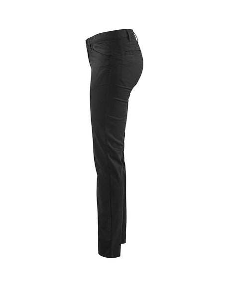 Blaklader Women's Chinos 2-Way Stretch 7165 #colour_black