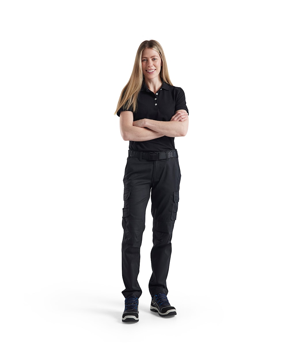 Blaklader Women's Industry Trousers Stretch 7144 #colour_black