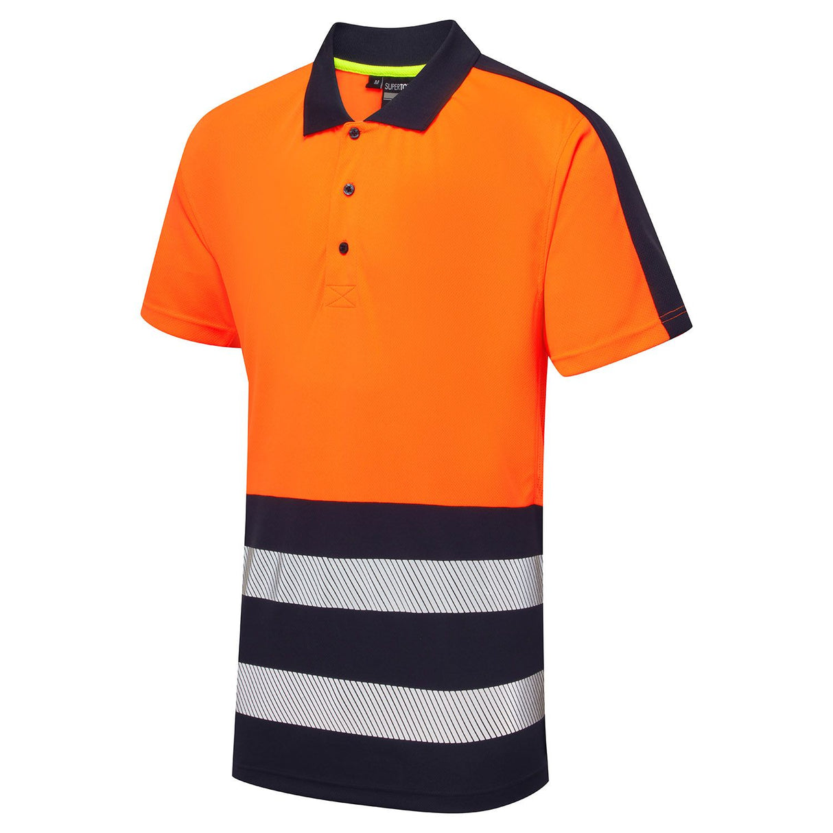 Supertouch Hi-Vis Eco Two Tone Coolair Polo