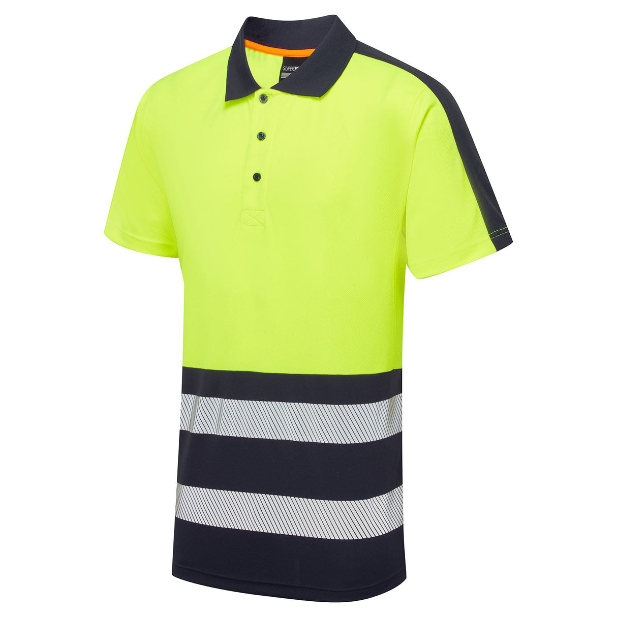 Supertouch Hi-Vis Eco Two Tone Coolair Polo