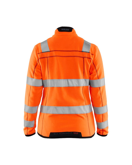 Blaklader Women's Microfleece Jacket Hi-Vis 4966 #colour_orange