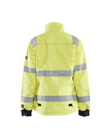 Blaklader Jacket Multinorm Women 4091 #colour_hi-vis-yellow-navy-blue