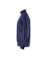 Blaklader Sweatshirt with Half Zip 3369 #colour_navy-blue