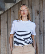 Front Row Short-Sleeved Breton T