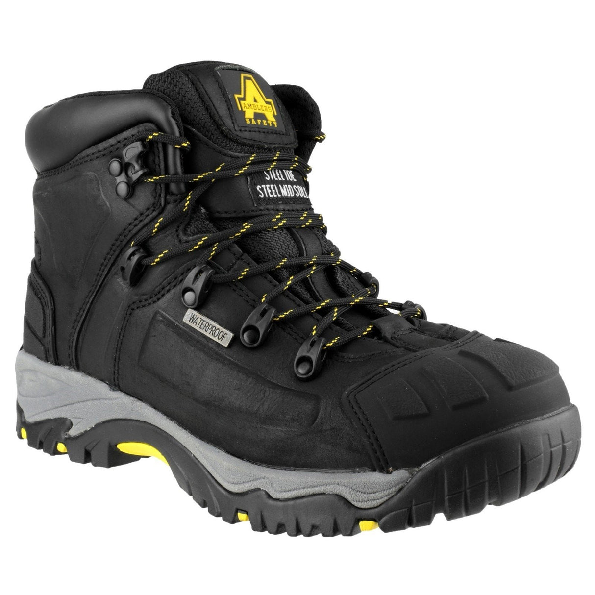 Amblers Safety Black Scuff Cap Safety Boots