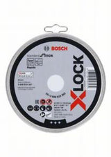 Bosch Professional X-LOCK Standard Inox Straight Cutting Disc - 125x1x22.23mm