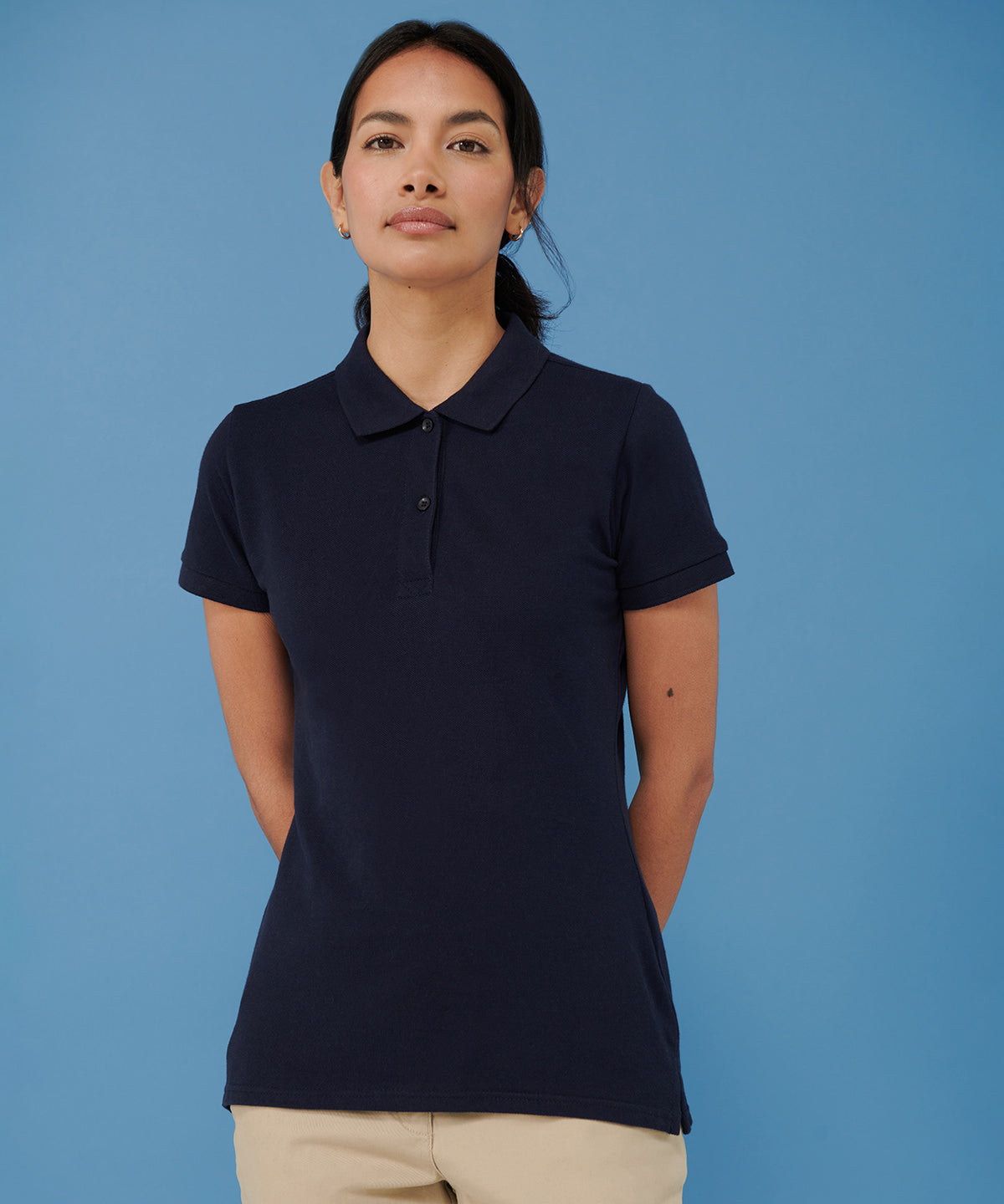 Henbury Women's Micro-Fine Piqué Polo Shirt