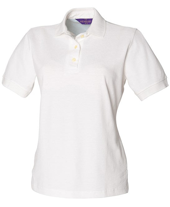 Henbury Women's Classic Cotton Piqué Polo Shirt