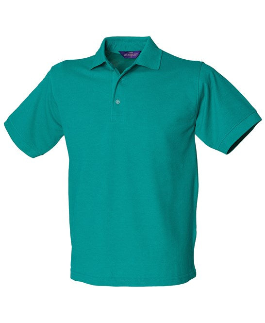 Henbury 65/35 Classic Piqué Polo Shirt - Jade