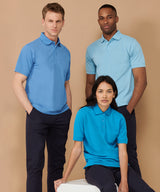 Henbury 65/35 Classic Piqué Polo Shirt - Sapphire Blue