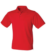 Henbury Coolplus® Polo Shirt - Classic Red*