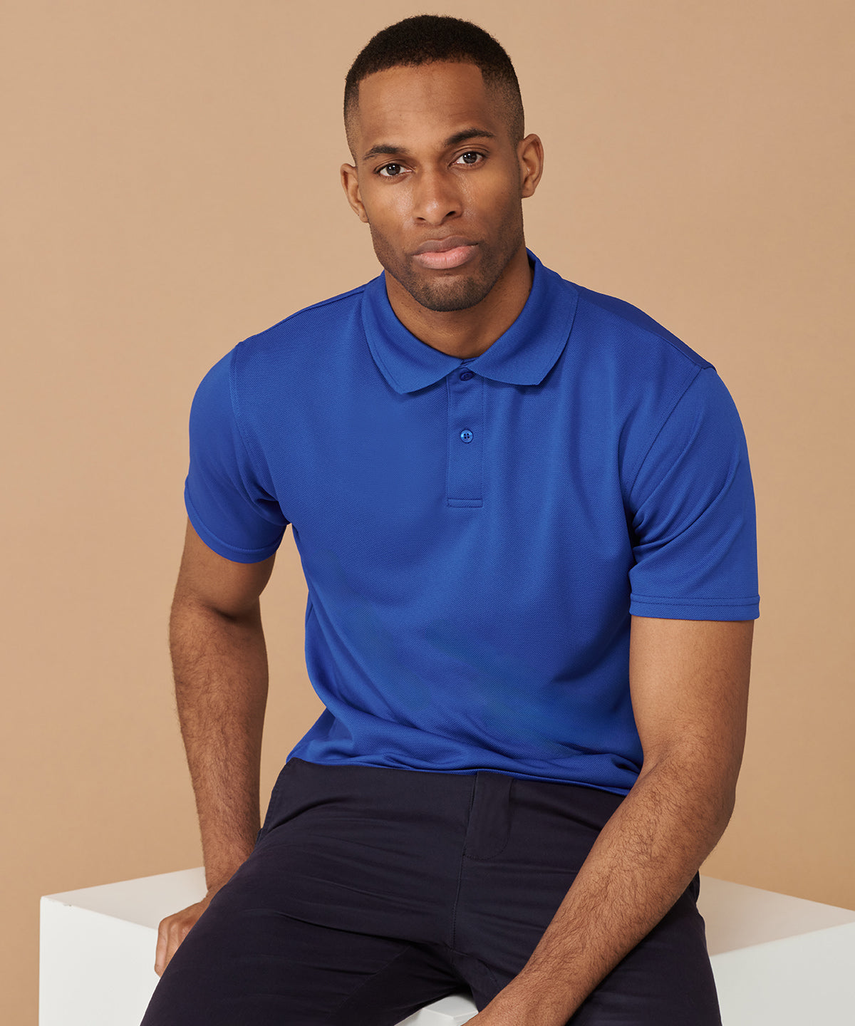 Henbury Coolplus® Polo Shirt - Royal*