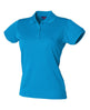 Henbury Women's Coolplus® Polo Shirt - Sapphire Blue