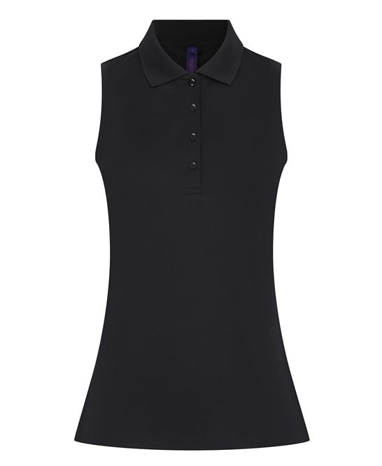 Henbury HB477 Women’s Sleeveless Coolplus® Polo Shirt