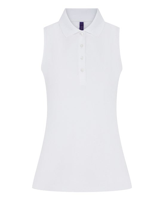 Henbury HB477 Women’s Sleeveless Coolplus® Polo Shirt