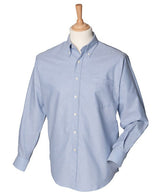 Henbury Long Sleeve Classic Oxford Shirt