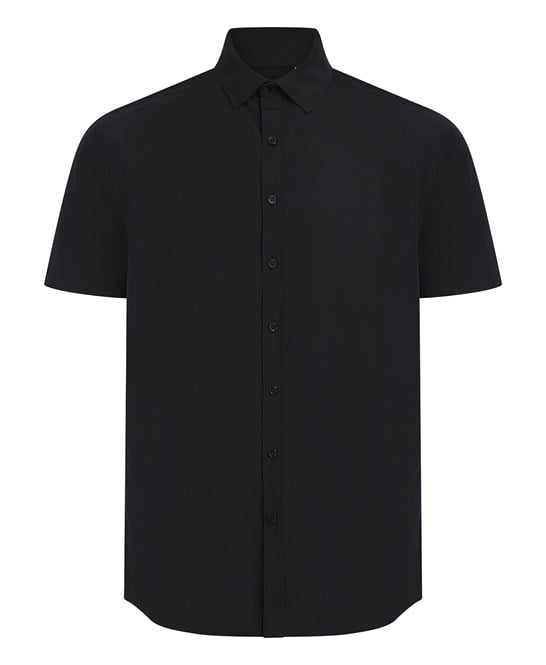 Henbury HB588 Short Sleeve ‘cotton-Feel’ Coolplus® Shirt