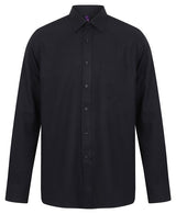 Henbury Wicking Antibacterial Long Sleeve Shirt