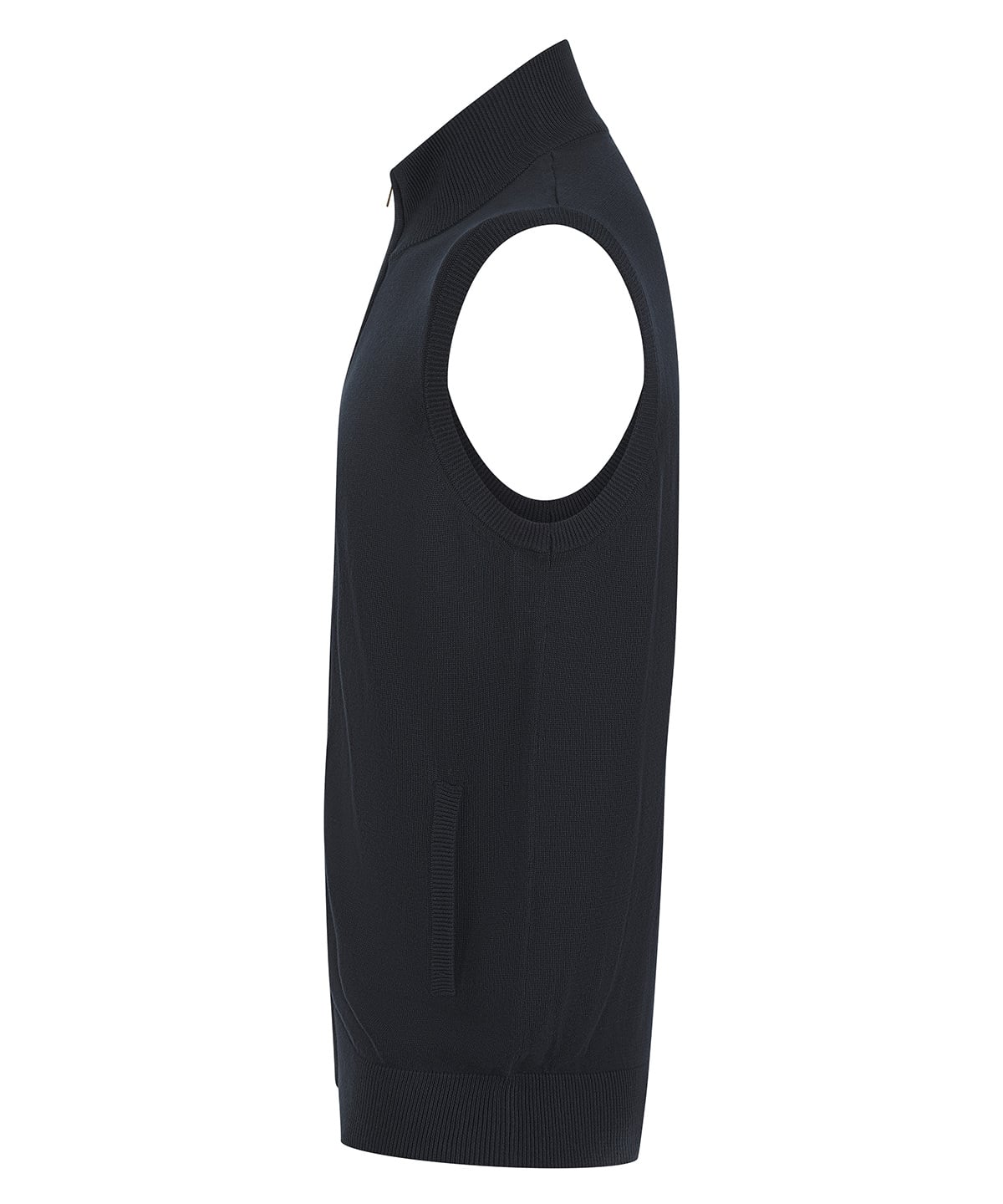 Henbury HB711 Sleeveless Zip-Through Jumper