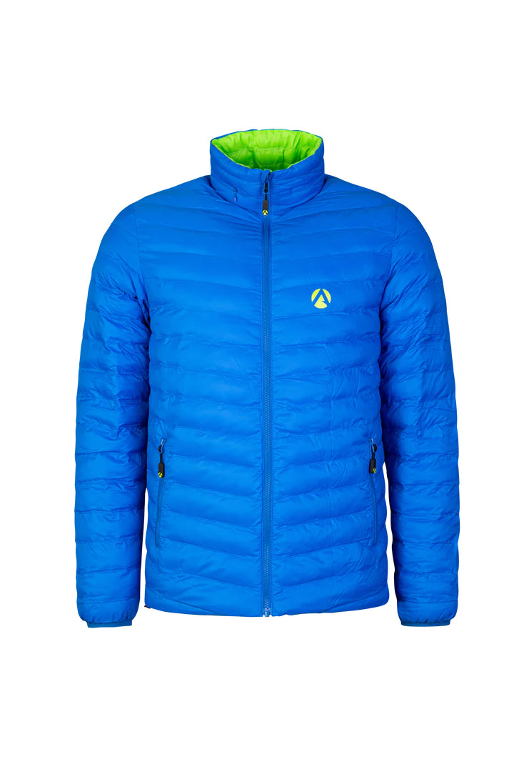 Arbortec Insulated Jacket Lime/Blue #colour_lime-blue