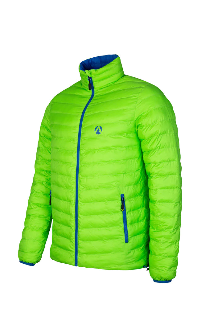 Arbortec Insulated Jacket Lime/Blue #colour_lime-blue