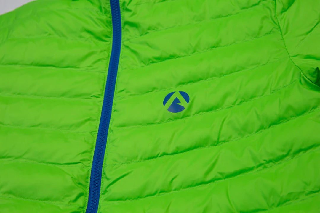 Arbortec Insulated Jacket Lime/Blue #colour_lime-blue