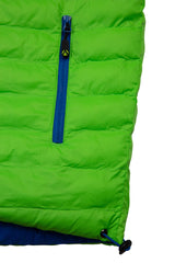 Arbortec Insulated Jacket Lime/Blue #colour_lime-blue