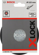 Bosch Professional X-LOCK Backing Pad - Hard, 115mm, 13,300 RPM