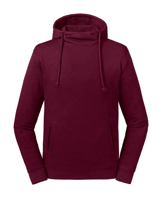 Russell Europe Pure Organic High Collar Hooded Sweatshirt