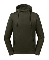 Russell Europe Pure Organic High Collar Hooded Sweatshirt