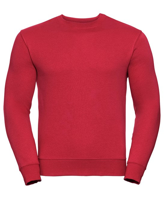 Russell Europe Set-In Sleeve Sweatshirt - Classic Red