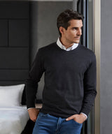 Russell Collection V-Neck Knitted Sweater