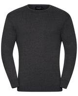 Russell Collection Crew Neck Knitted Pullover