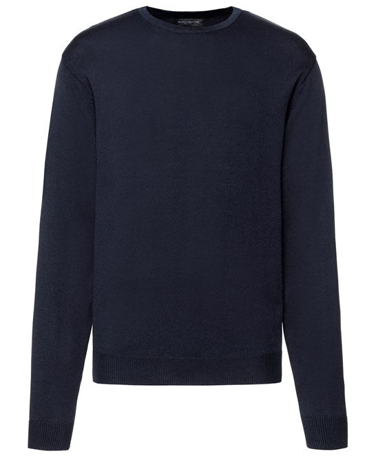 Russell Collection Crew Neck Knitted Pullover