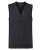 Russell Collection V-Neck Sleeveless Knitted Cardigan