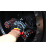 Mechanix Wear M-Pact Impact Resistant Work Gloves - Black, Red