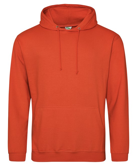 Awdis Just Hoods College Hoodie - Burnt Orange