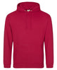 Awdis Just Hoods College Hoodie - Red Hot Chilli