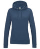 Awdis Just Hoods Women's College Hoodie - Airforce Blue