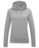 Awdis Just Hoods Women's College Hoodie - Heather Grey